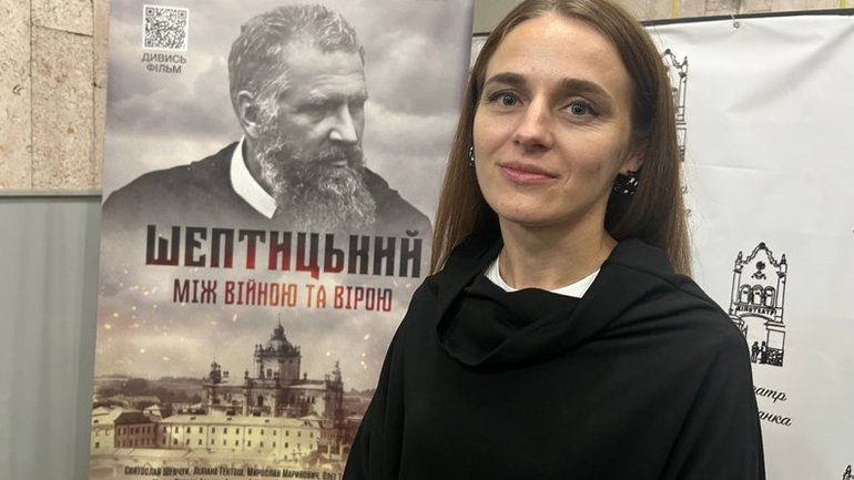 Наталка Пономарів, режисерка документального фільму "Шептицький. Між війною та вірою". Суспільне Житомир/Тетяна Іскоростенська - фото 1
