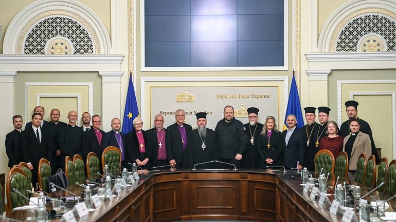 Екуменічна делегація Нордичних країн зустрілася з головою Верховної Ради України - фото 1