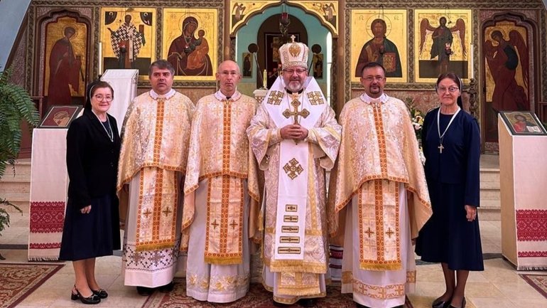Глава УГКЦ відвідав отців василіан та сестер служебниць у Фатімі - фото 1