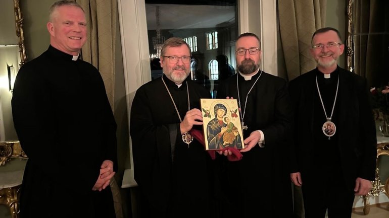 Глава УГКЦ зустрівся з католицьким єпископом Осло та директоркою Карітас Норвегії - фото 1