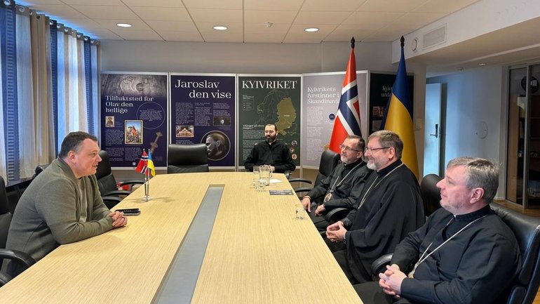 «Розуміємо важливість вашої місії», — посол України в Норвегії до Глави УГКЦ - фото 1
