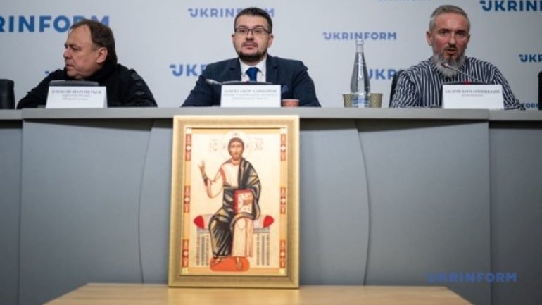 У Києві презентували реконструкцію ікони, що належала сину Володимира Великого - фото 1
