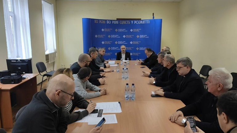 Представители Совета Церквей встретились с Еленским - фото 1