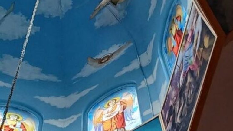 Російські безпілотники пошкодили храм УПЦ МП на Харківщині - фото 1