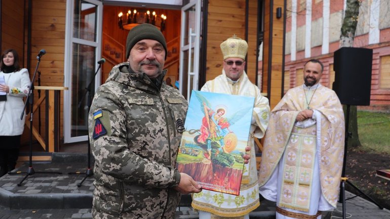 На Шепетівщині освячено військовий духовний центр - фото 1