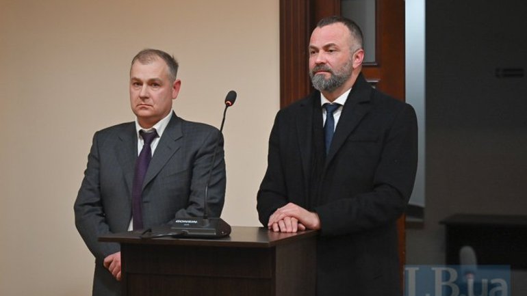 Екзарх Вселенського Патріарха в Україні, титулярний єпископ Михаїл Аніщенко Команський (праворуч) і Олександр Савченко Фото: Зоряна Стельмах - фото 1