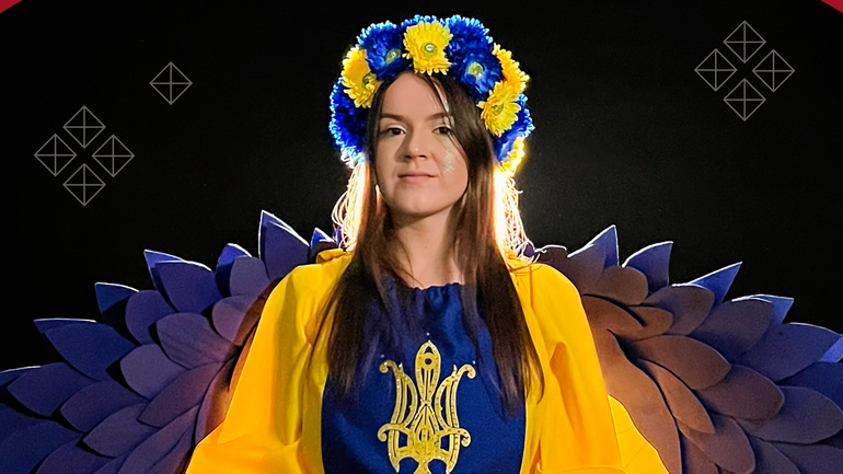 Віталія Грицак в образі Ангела України - фото 1