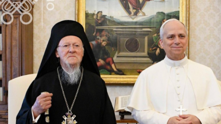 Папа Лев XIV та Патріарх Варфоломій на Фанарі підпишуть спільну Декларацію - фото 1