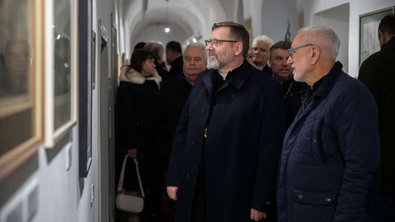Глава УГКЦ відвідав Музей Митрополита Андрея Шептицького у Львові - фото 1