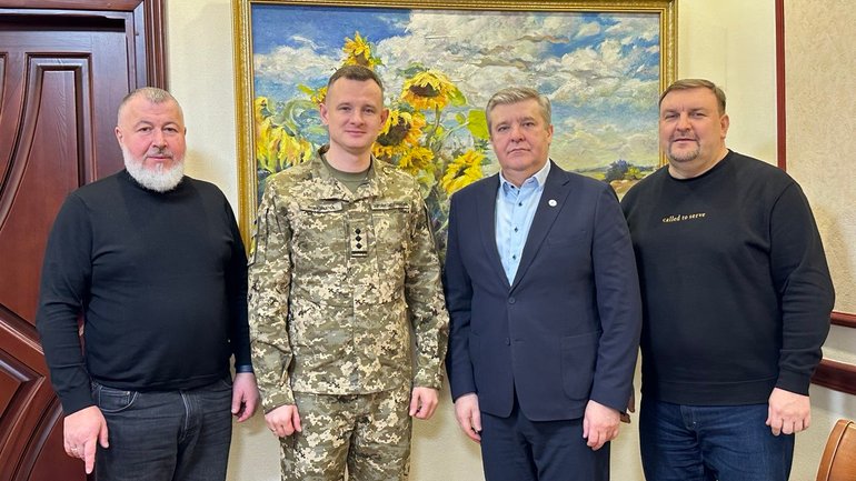 Керівник військового капеланства ЗСУ та очільник УЦХВЄ обговорили плани співпраці - фото 1