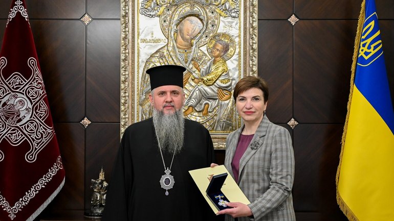 Предстоятель ПЦУ зустрівся з держсекретарем Міністерства внутрішніх справ України - фото 1