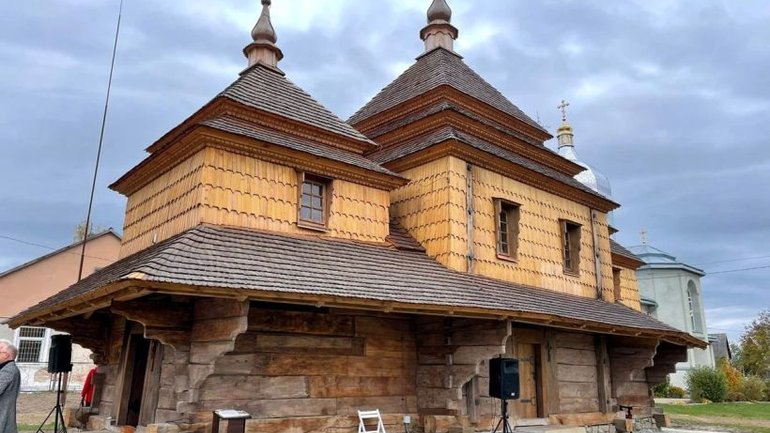 На Львівщині відреставрували дві дерев'яні церкви - пам’ятки національного значення - фото 1