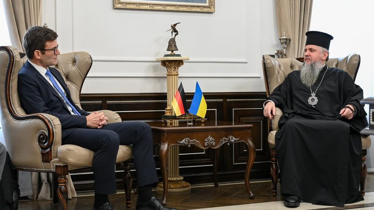 OCU Primate meets with German Ambassador to Ukraine - фото 1