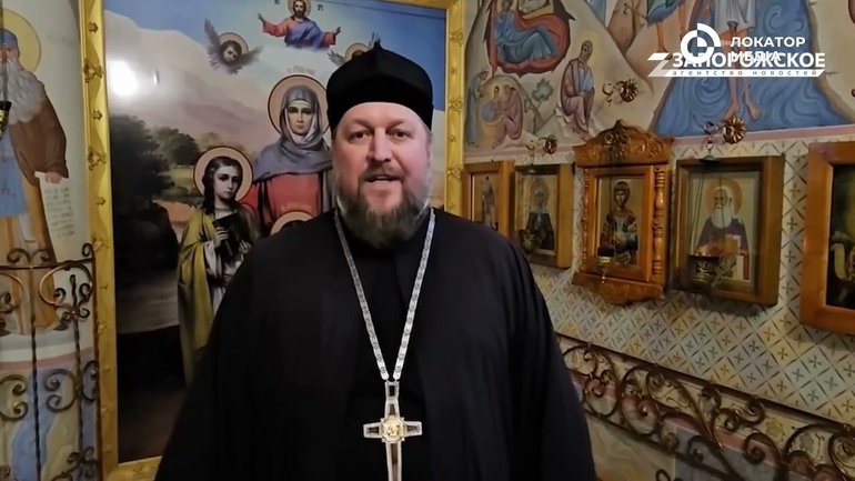 В окупованому Мелітополі священика-зрадника, який закликав йти на псевдореферендум, росіяни відправили в монастир - фото 1