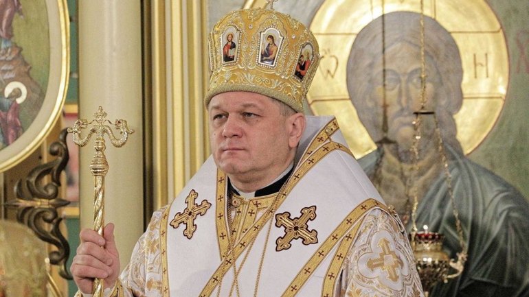 Глава УГКЦ привітав владику Аркадія Трохановського з 5-річчям єпископської хіротонії - фото 1
