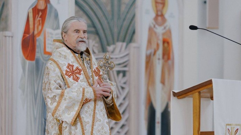 Глава УГКЦ привітав владику Ігоря Ісіченка з ювілеєм - фото 1