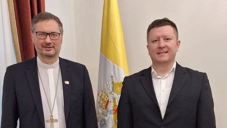 Апостольський нунцій зустрівся з очільником Лицарів Колумба в Україні - фото 1