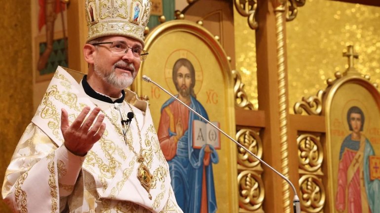Глава УГКЦ привітав владику Богдана Дзюраха з ювілеєм хіротонії - фото 1
