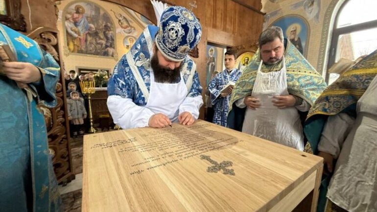 "Гнана" Церква: УПЦ МП освятила новий храм на Рівненщині - фото 1