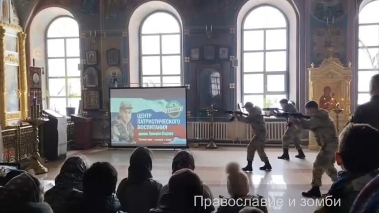 Icons of Virgin Mary and saints targeted in sacrilegious staging inside Russian church - фото 1
