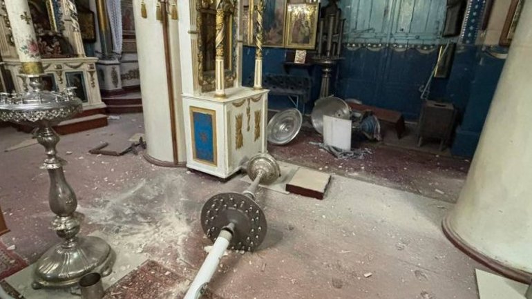 Від російських обстрілів постраждав храм УПЦ МП у Херсоні - фото 1