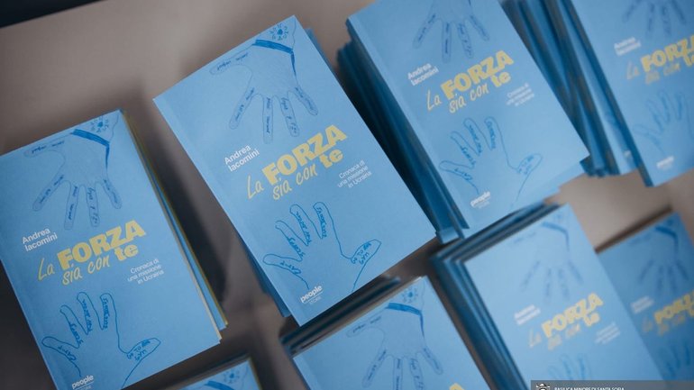 У соборі Святої Софії в Римі презентували книгу віцепрезидента UNICEF Italia про війну в Україні - фото 1