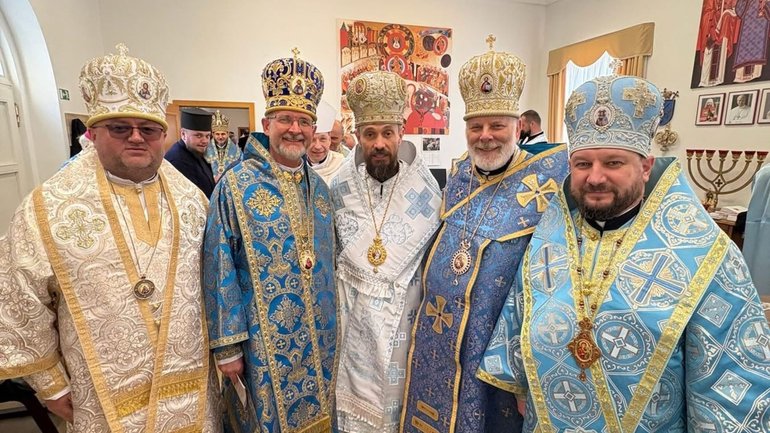 Блаженніший Святослав привітав нового єпископа Братиславської єпархії Греко-Католицької Церкви у Словаччині - фото 1