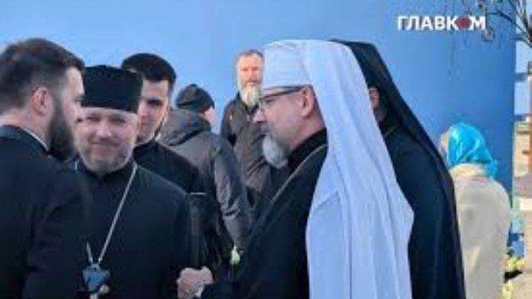На прощання із Патріархом Філаретом прибув Предстоятель УГКЦ - фото 1