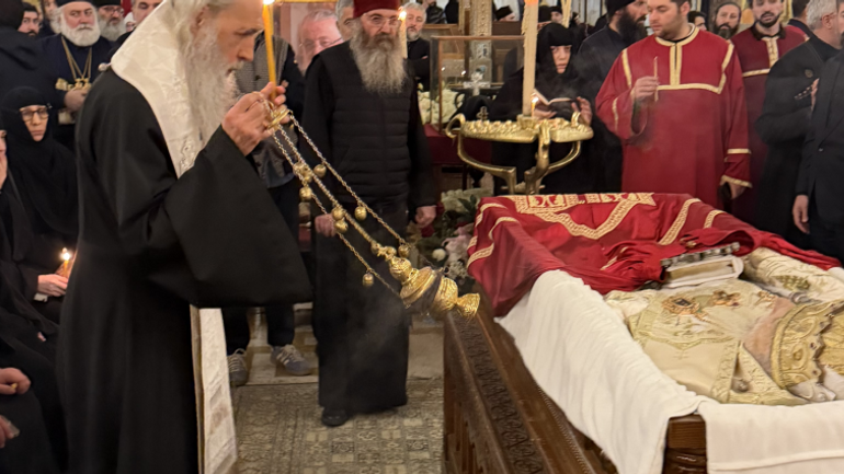 Делегація УПЦ МП взяла участь у похованні Грузинського Патріарха - фото 1