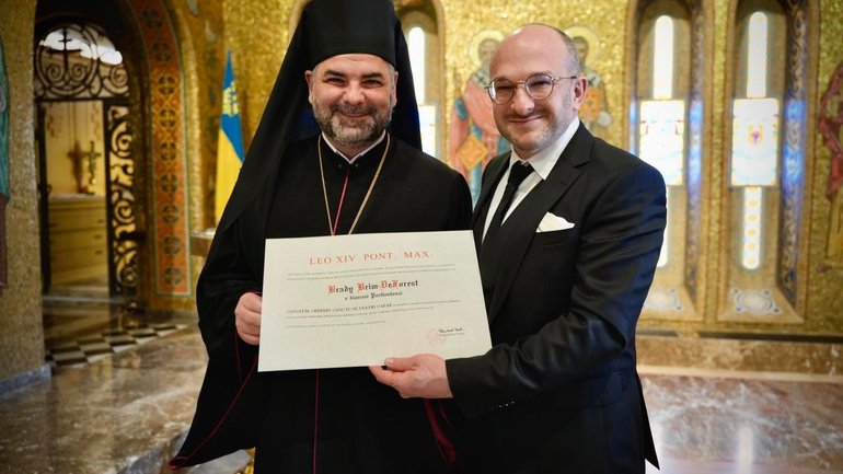 Американського благодійника Брейді Брім-ДеФореста нагородили папським орденом за підтримку УГКЦ - фото 1