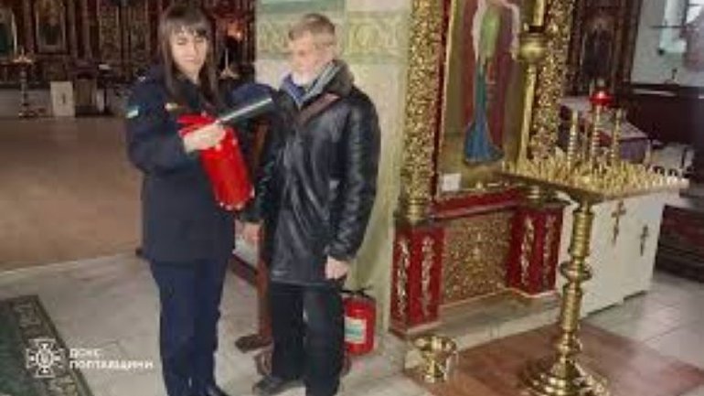 На Полтавщині перевіряють храми на готовність до надзвичайних ситуацій на Великдень - фото 1