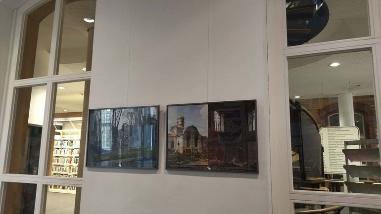 У Франкфурті відбулася фотовиставка «Війна руйнує пам'ятки» України - фото 1