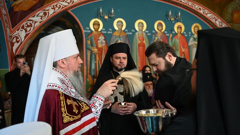 У Києво-Печерській лаврі відбулося наречення двох нових єпископів ПЦУ - фото 1