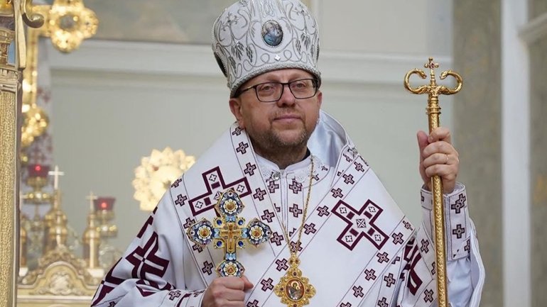 Глава УГКЦ привітав владику Володимира Груцу з 10-річчям єпископської хіротонії - фото 1