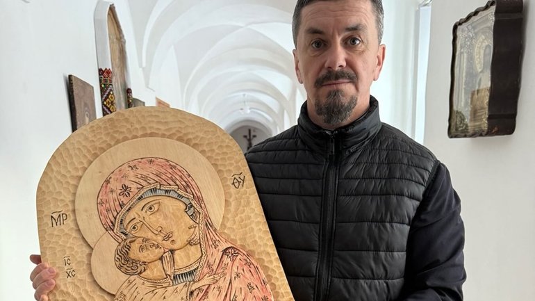 На благодійному вечорі продали на потреби ЗСУ ікону від Глави Словацької Греко-Католицької Церкви - фото 1