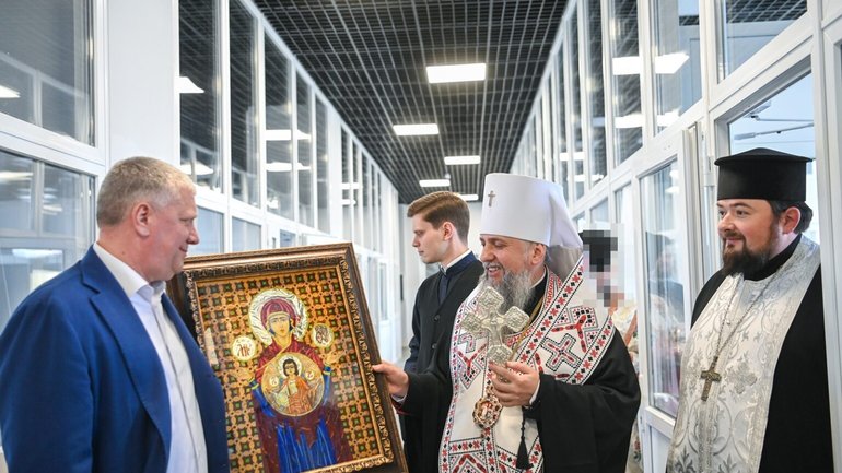 Предстоятель ПЦУ відвідав Український науково-дослідний інститут спеціальної техніки та судових експертиз СБУ - фото 1