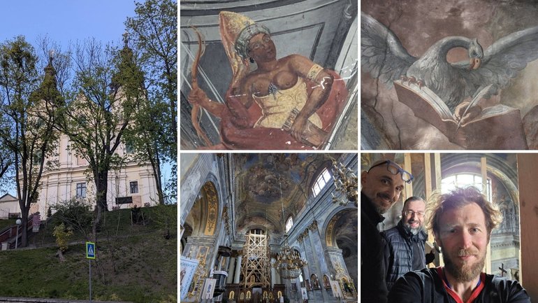 У Львові відреставрують стінопис храму Св. Архистратига Михаїла XVII століття - фото 1