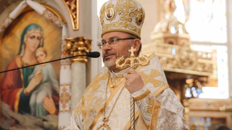 Глава УГКЦ привітав владику Ярослава Приріза із 20-річчям єпископського служіння - фото 1