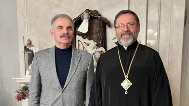 «Ви є внутрішнім орієнтиром для тисяч людей» — Віктор Єленський до Глави УГКЦ - фото 1