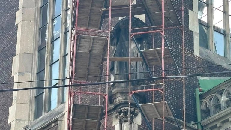 Скульптуру святої Єлизавети на храмі Львова відновлять вперше за десятки років - фото 1