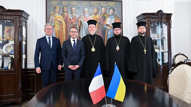 OCU Metropolitan tells French politicians about ROC's role in Putin’s aggression - фото 1
