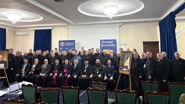 Зустріч капеланів Лицарів Колумба на Національній Конвенції в Кам'янці-Подільському, 22 травня 2026 - фото 1