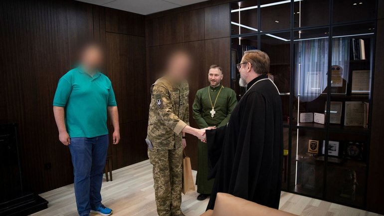 Глава УГКЦ зустрівся із представниками командування Сил спеціальних операцій ЗСУ - фото 1