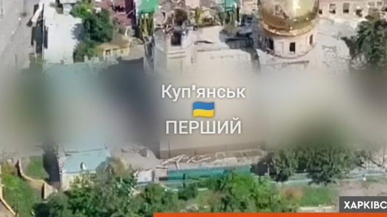 У Куп’янську росіяни зруйновали дзвіницю кафедрального собору УПЦ МП - фото 1
