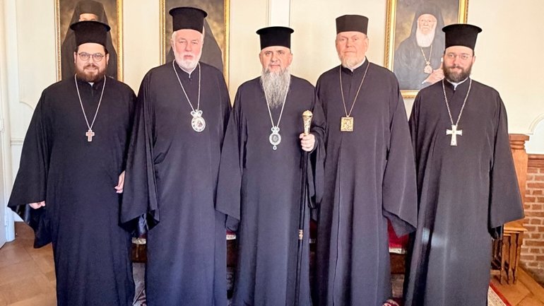 Предстоятель ПЦУ відвідав Митрополію Бельгії Вселенського Патріархату - фото 1
