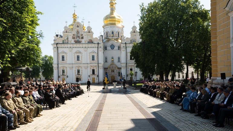 У Києво-Печерській лаврі відбулася молитва, яка об’єднала священиків, чиї храми були пошкоджені або зруйновані росіянами - фото 1