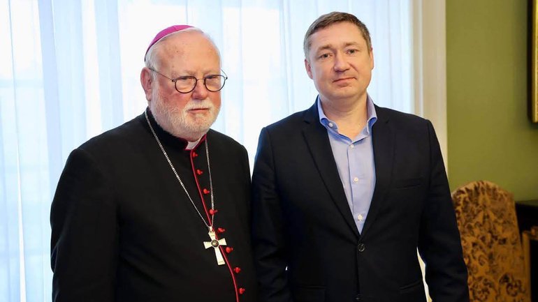 Спецпосланець Папи Лева XIV у Львові обговорив підтримку України - фото 1