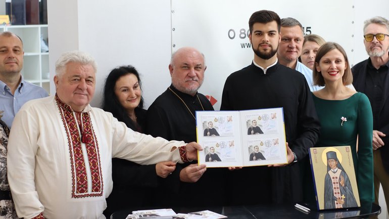 У Тернополі погасили ювілейну марку до 25-річчя беатифікації блаженного священномученика Зенона Ковалика - фото 1