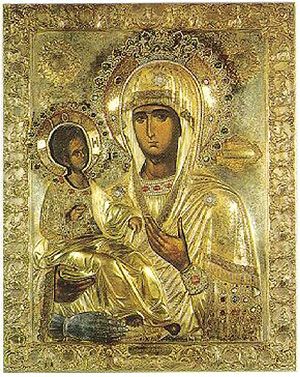 Ікона Божої Матері «Троєручниця» - фото 53182