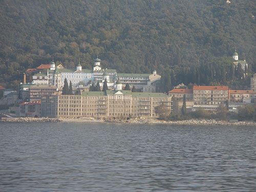 Вид на Панталеймонівський монастир - фото 53192